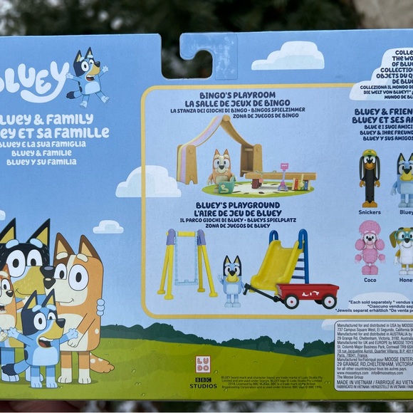 COPY - Bluey family figurine set, Moose toys. New in box. - Picture 2 of 2
